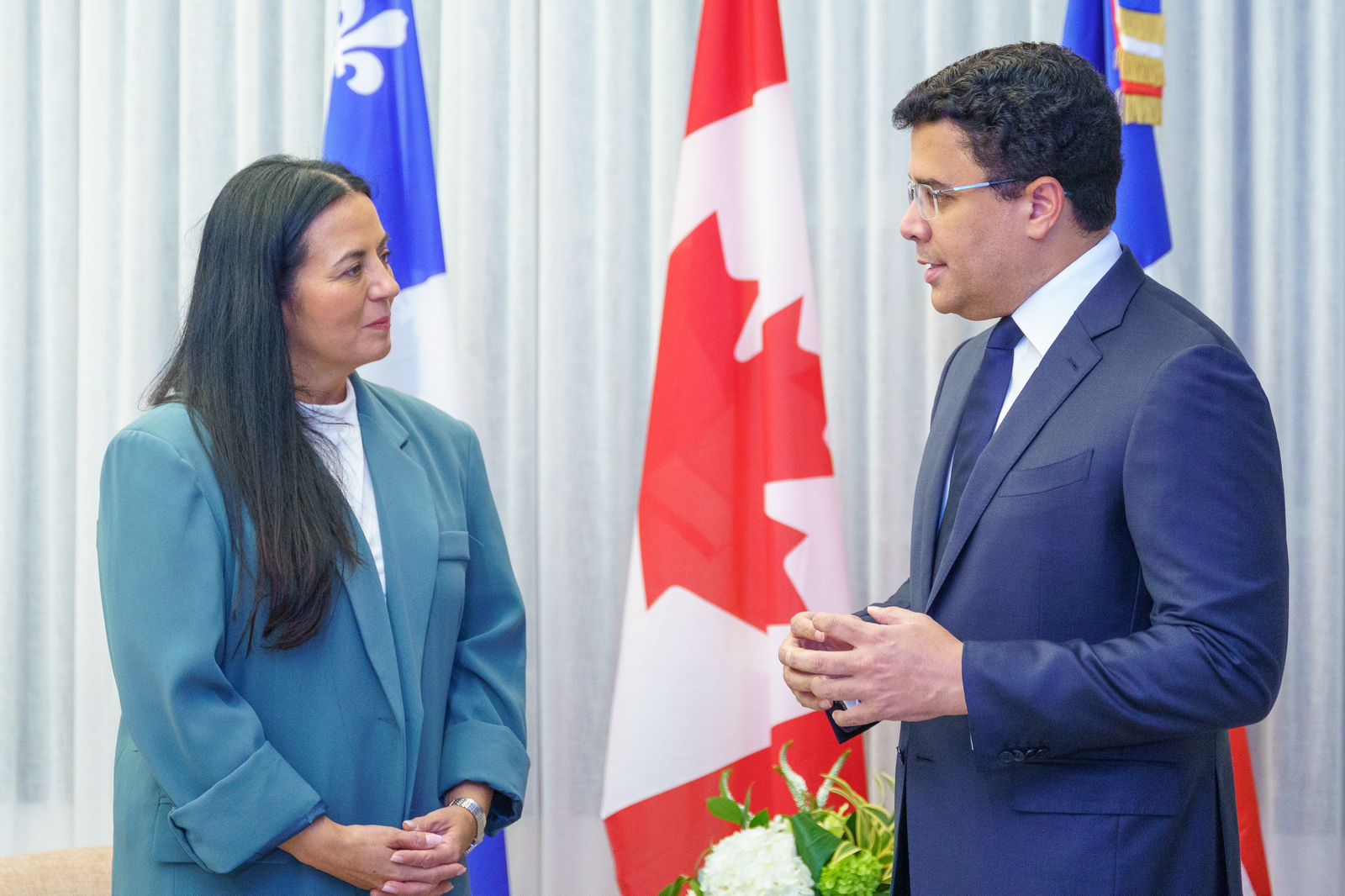 Collado y ministra de Turismo de Canadá estrechan relaciones