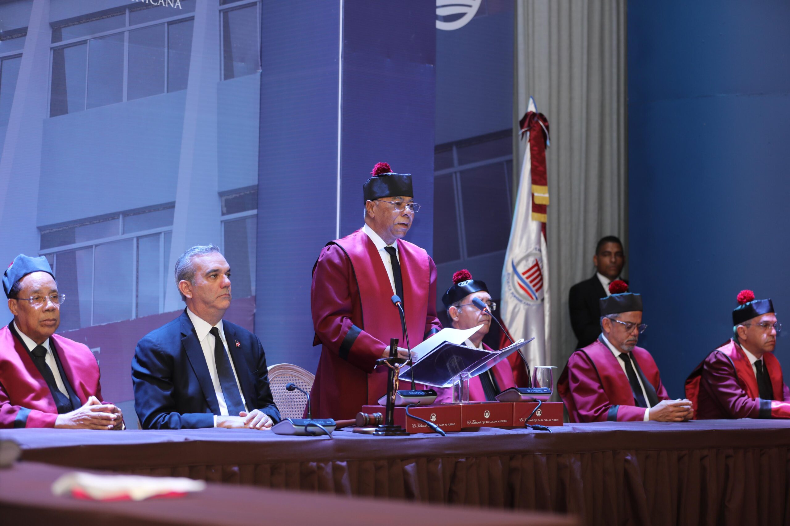 Presidente TC reconoce en el presidente Abinader la demostración de lealtad y respeto a la Constitución y el fortalecimiento institucional