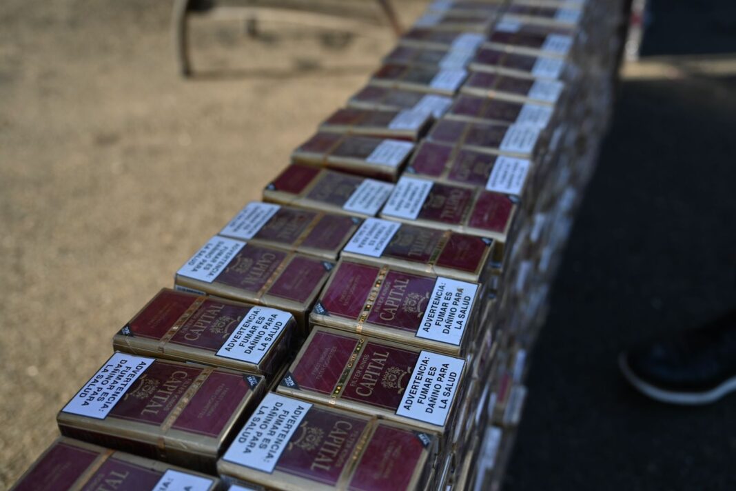 Ejército incauta cargamento de cigarrillos valorado en más de 32 millones de pesos