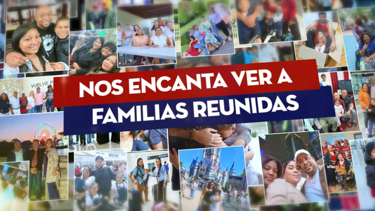 Miles de familias reunidas a través de la migración legal