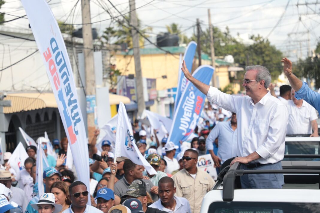 Luis Abinader continuará dando apoyo a los candidatos a las alcaldías iniciando desde este viernes en Pantoja y La Victoria