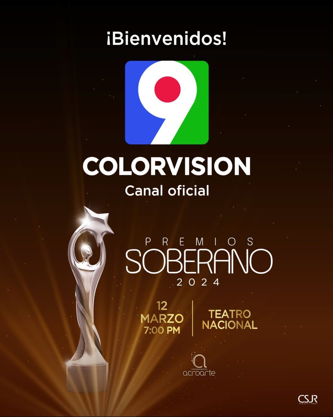 Color Visión: canal oficial de los Premios Soberano 2024