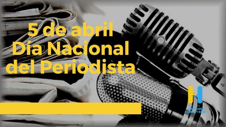 FELIZ DÍA NACIONAL DEL PERIODISTA