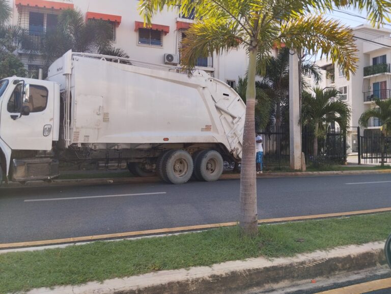 Califican como un acto «criminal» la acción de subir camiones en las aceras propiedad del Ayuntamiento de SDE en la Ciudad Juan Bosch