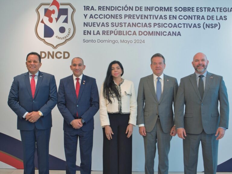Autoridades presentan primer informe «Sobre Estrategias y Protocolos en contra de las drogas sinteticas»