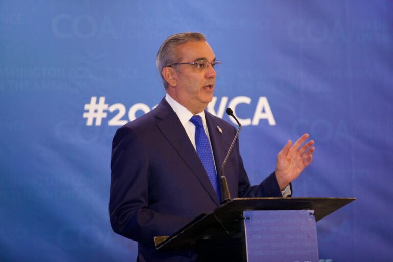 Luis Abinader, primer presidente dominicano en recibir premio Chairman’s Award for Leadership in the Americas por su liderazgo en la región