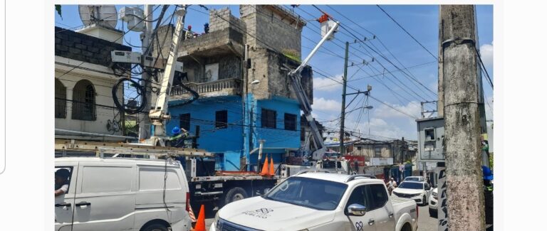 La PGASE realiza intervenciones por fraude eléctrico en la provincia Santo Domingo