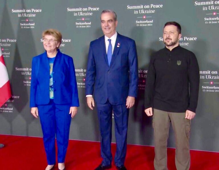 Presidente Abinader proyecta su liderazgo en Centroamérica y el Caribe en Cumbre sobre la Paz en Ucrania