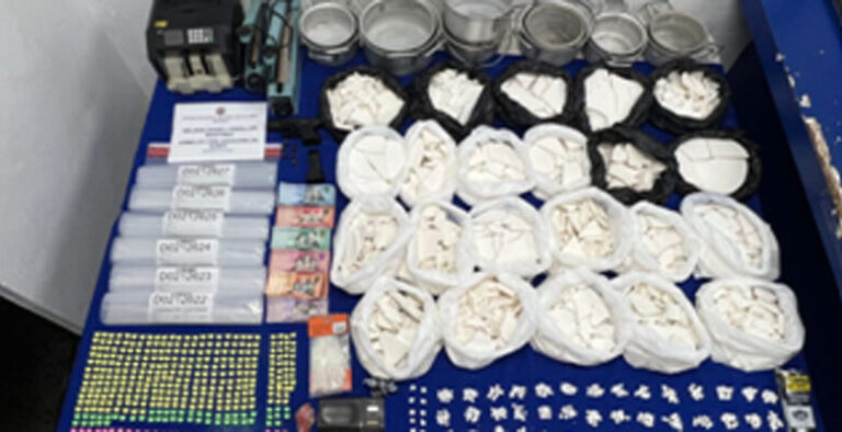 DNCD y MP desarticulan red del microtrafico y ocupan mas de 46 mil gramos de estupefacientes