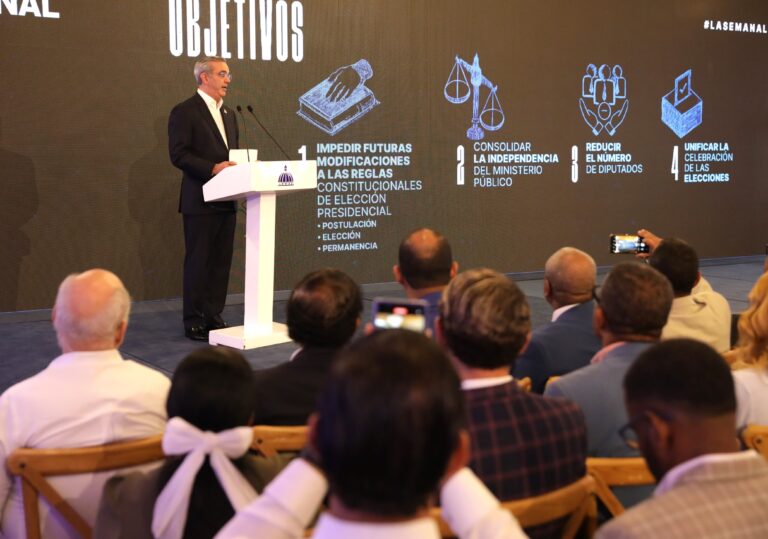 Reforma Constitucional que presentará el Presidente Abinader, pretende ser la ultima en materia de reelección