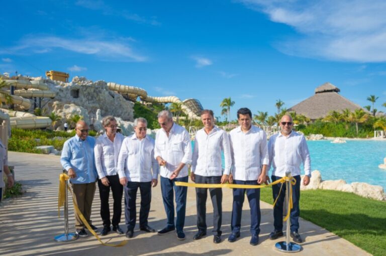 Inauguran el Dorado Water Park en la Ciudad Destino Cap Cana.