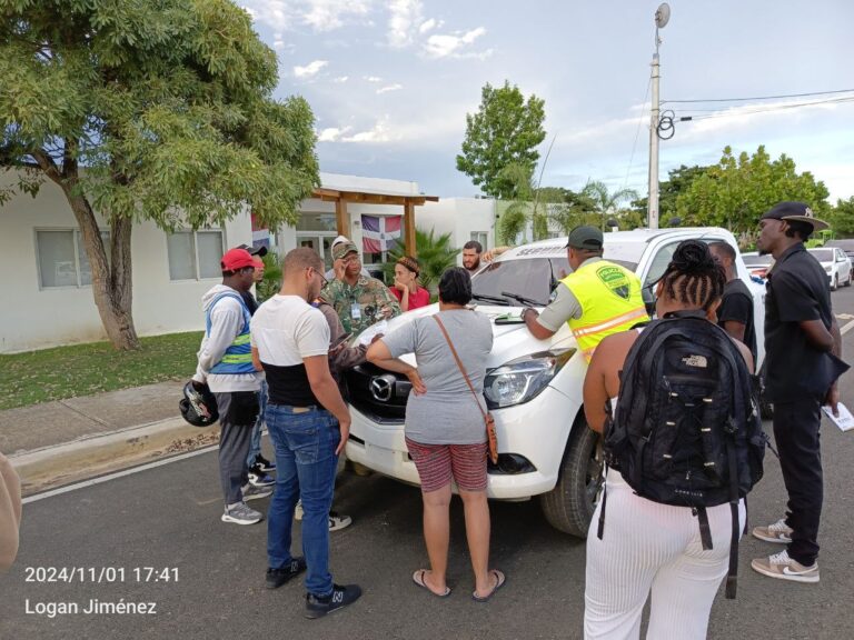 La Dirección de Seguridad de Ciudad Juan Bosch y DIGESETT Realizaron Operativo de Fiscalización de Tránsito