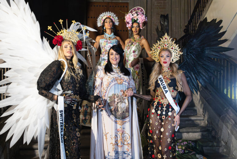 Giannina Azar reconocida en ‘La Gala de las Catrinas’ de Miss Universo 2024