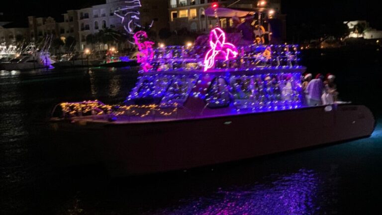 Christmas Boat Parade: una noche de magia, alegrías y diversión en la Ciudad Destino Cap Cana