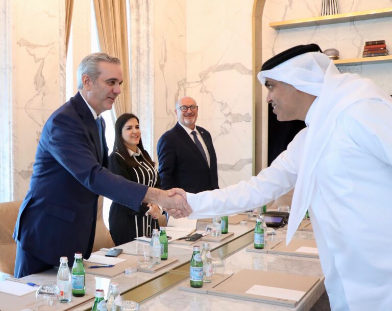 Presidente Abinader tendrá este lunes reunión privada con El Emir del Estado de Qatar