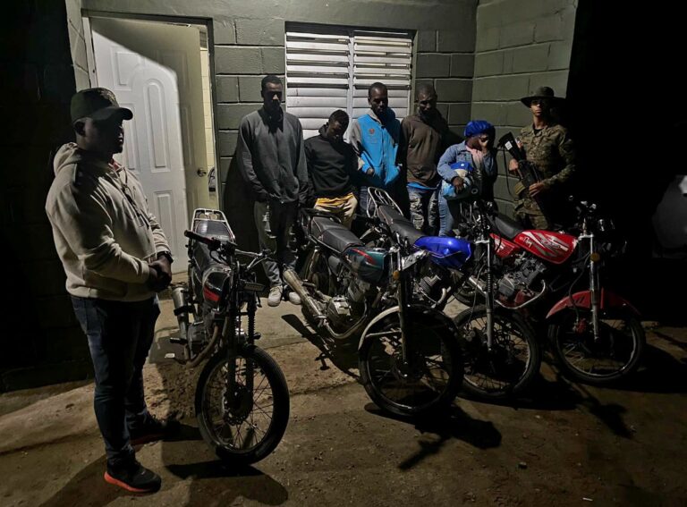 Ejército detiene 1,936 haitianos indocumentados durante operativos realizados el fin de semana