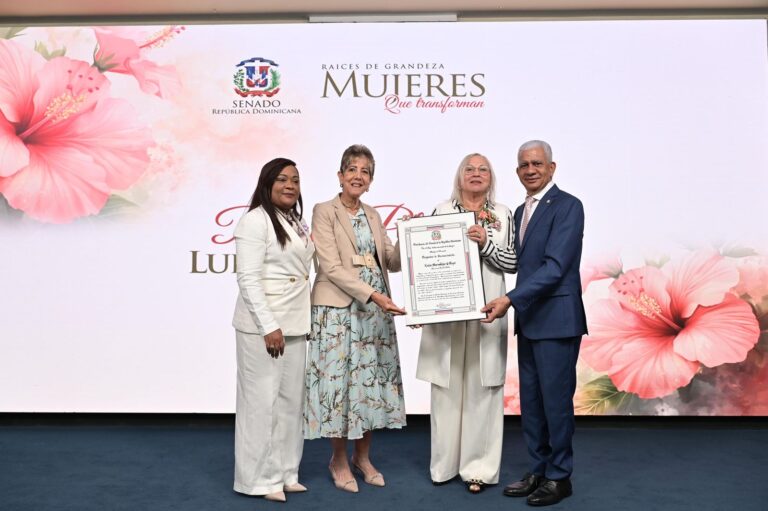 Senado de la República reconoce a la magistrada Luisa Marmolejos en “Mujeres que Transforman”