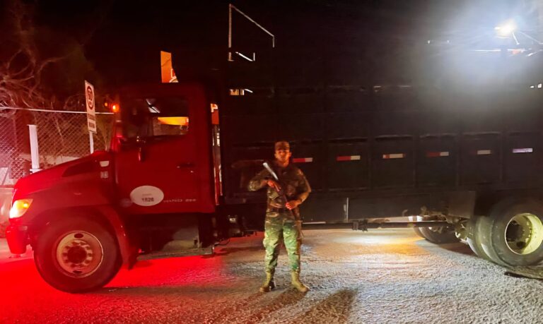 Ejército detiene seis camiones que transportaban 117 reses en Montecristi