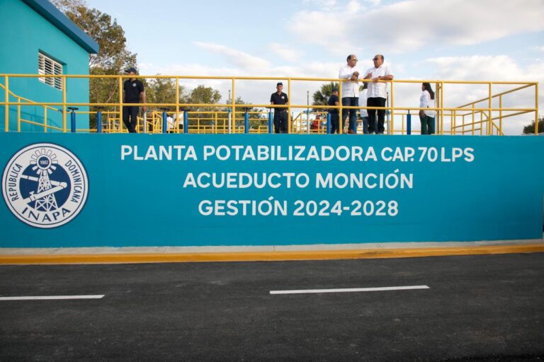 Presidente Abinader inaugura acueducto de Monción en Santiago Rodríguez que beneficiará más de 50 mil personas