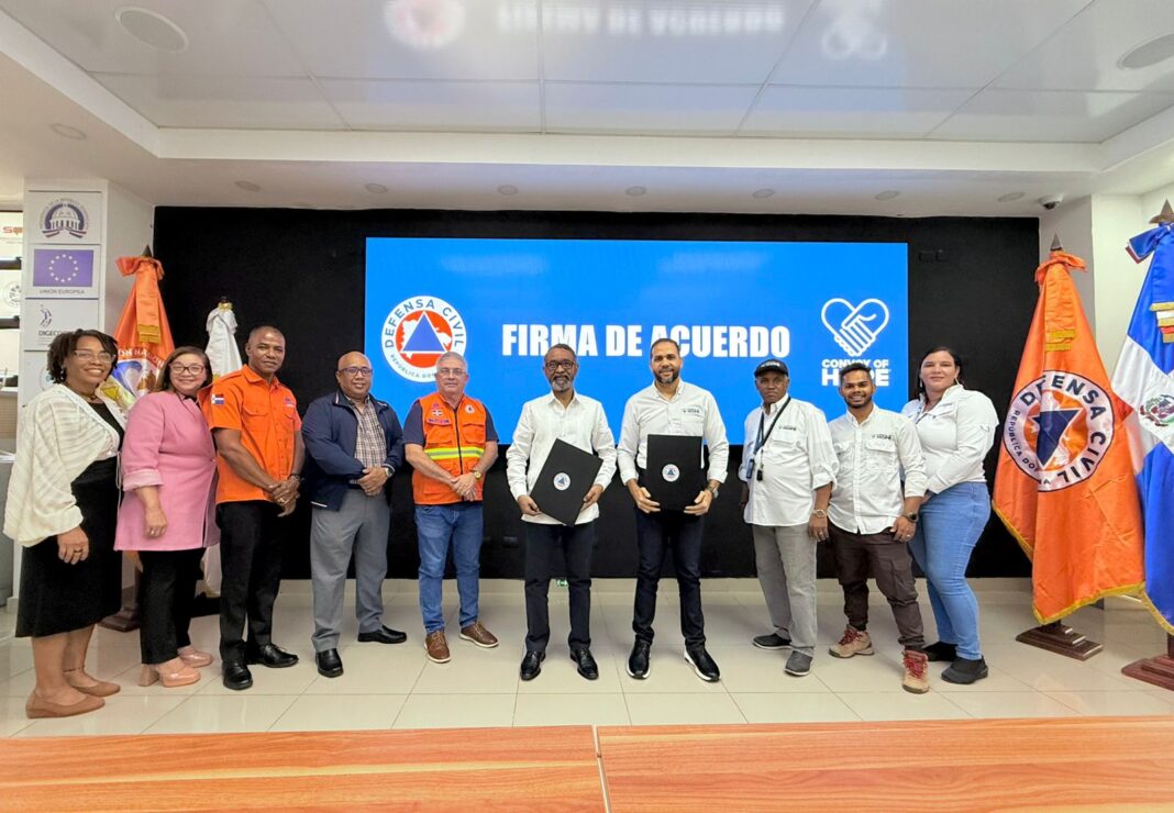 Defensa Civil y Convoy of Hope acuerdan fortalecer capacitaciones en Gestión de Riesgos
