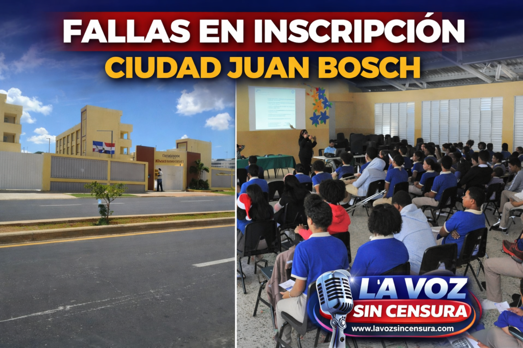 Padres denuncian irregularidades en proceso de inscripción del Politécnico Fray Balbino en Ciudad Juan BoschPadres denuncian irregularidades en proceso de inscripción del Politécnico Fray Balbino en Ciudad Juan Bosch