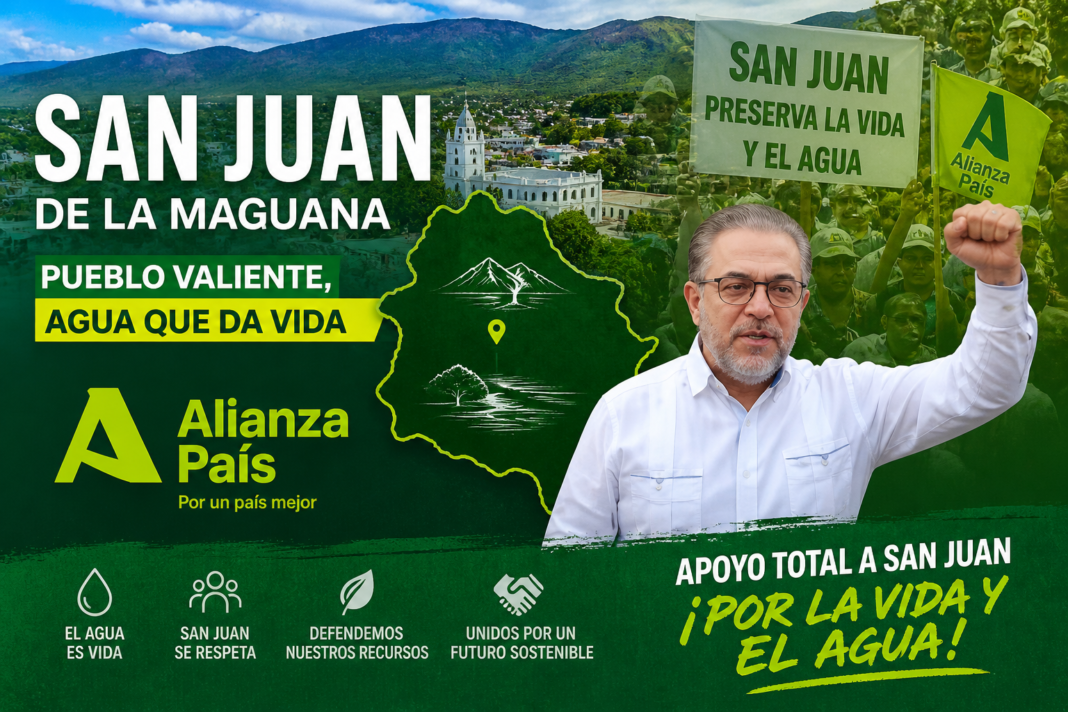 Guillermo Moreno aboga por reformar la seguridad social y respalda reclamo de San Juan en defensa del agua y la vida