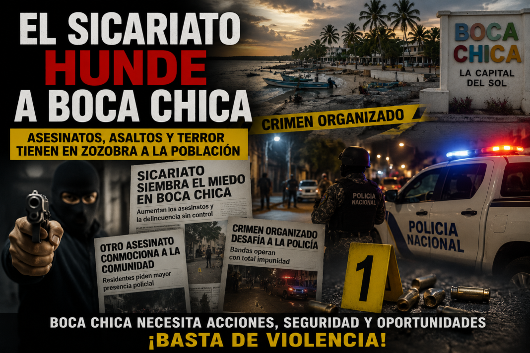 Artículo de Opinión | El sicariato hunde a Boca Chica