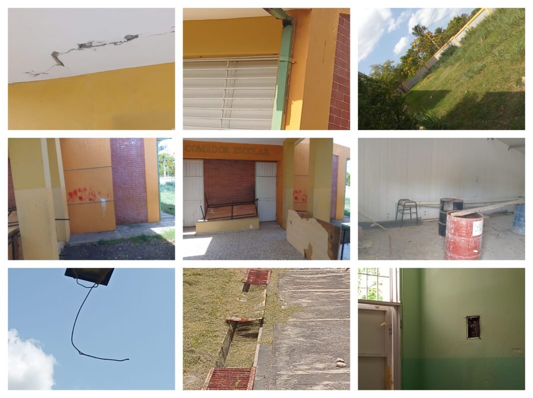 Gran preocupación por deterioro de la Escuela Primaria El Valiente a horas del inicio del año escolar