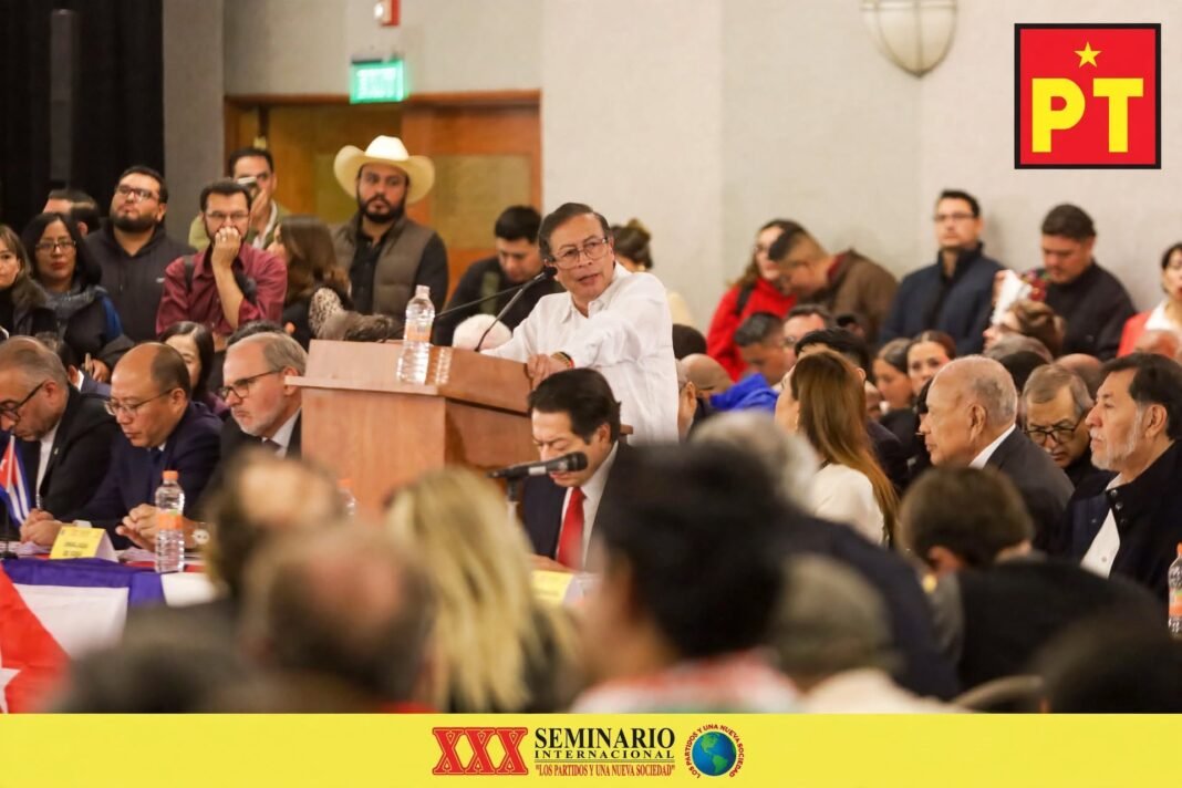 Petro y Díaz-Canel encabezan inauguración del XXX Seminario Internacional “Los Partidos y una Nueva Sociedad” en México