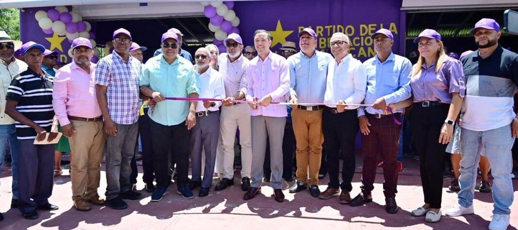 PLD inaugura dos locales en la provincia María Trinidad Sánchez